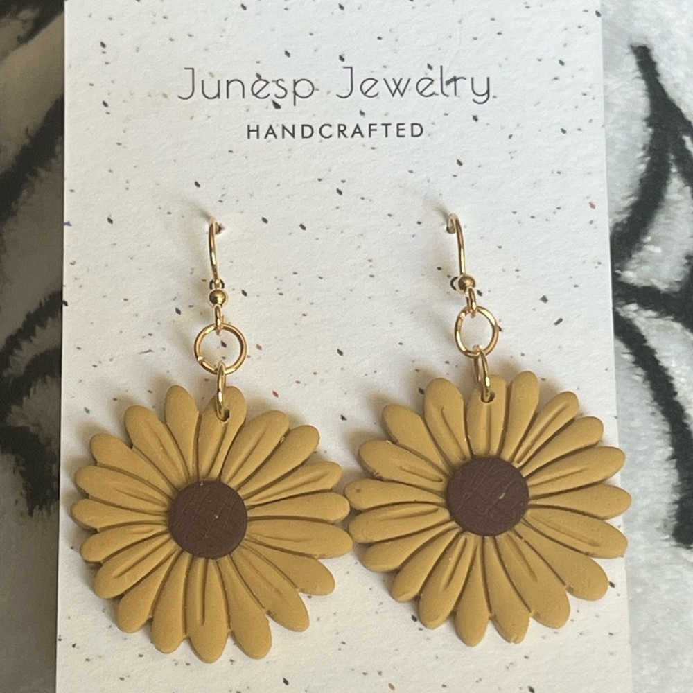 Sunflower Earrings